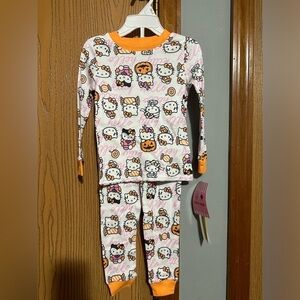 *CLEARANCE* 
Halloween trick or treat candy Hello Kitty Pajamas